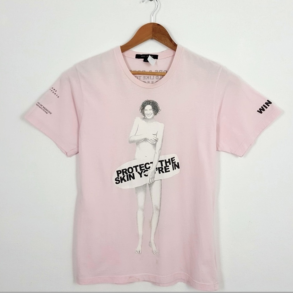 [Marc Jacobs] 'Protect the Skin you're in' Campaign Tee - WINONNA